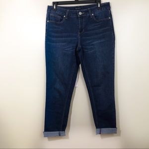 New directions dark wash jeans